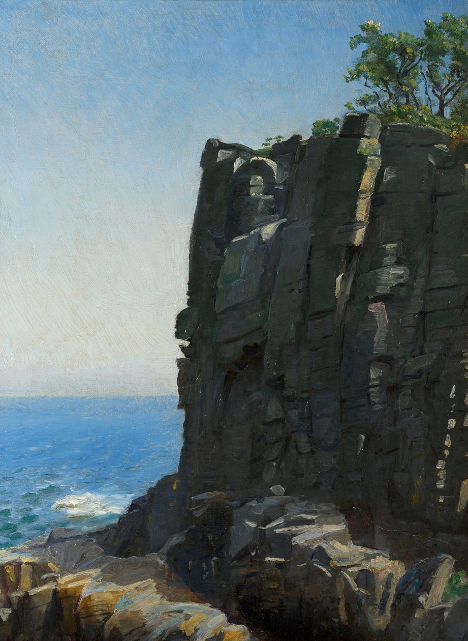 A szentély sziklái Røben alkotó: Michael Peter Ancher