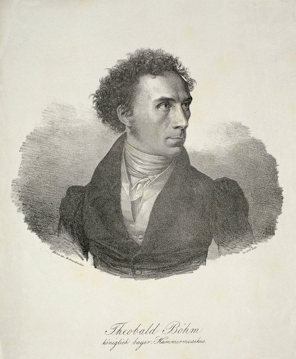 Theobald Bohm (1794-1881) Selb által metszett alkotó: Michael Brandmuller