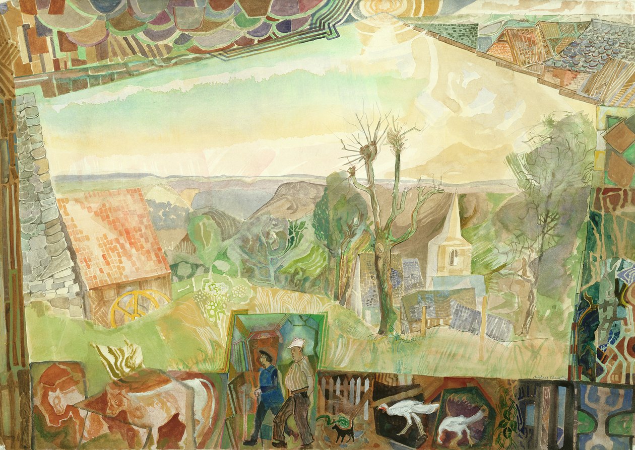A fehér pulyka alkotó: Michael Chase