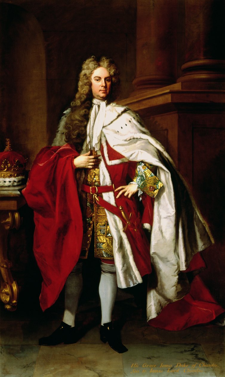 James Brydges (1673-1744) Chandos 1. hercege alkotó: Michael Dahl