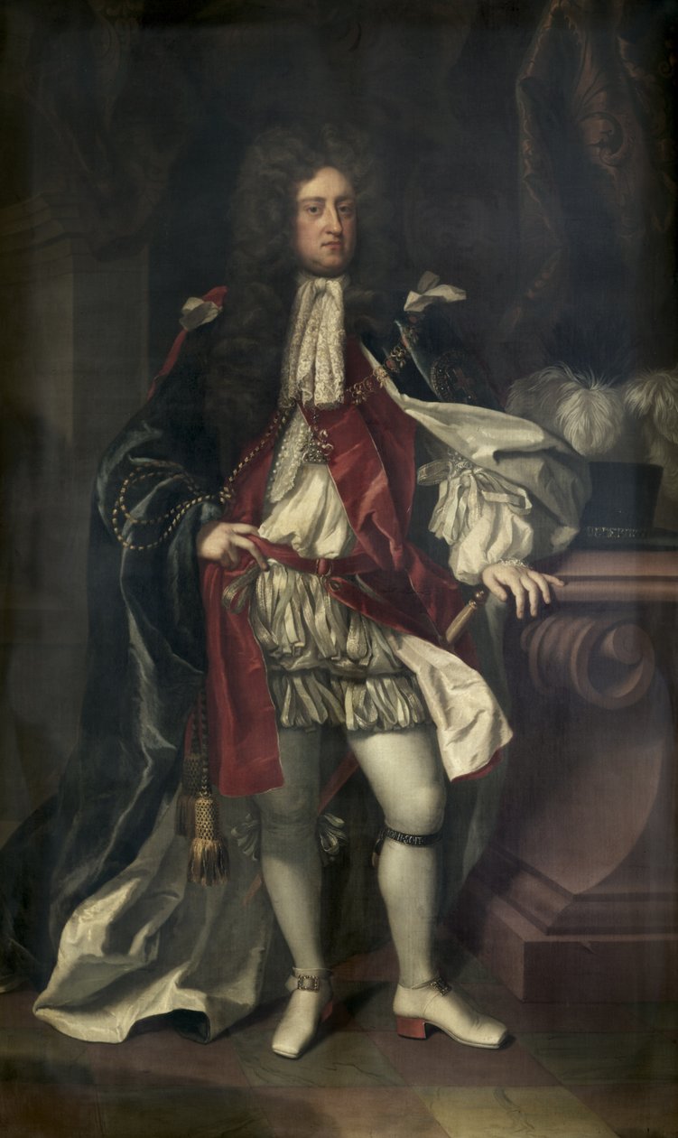 György dán herceg (1653-1708) alkotó: Michael Dahl