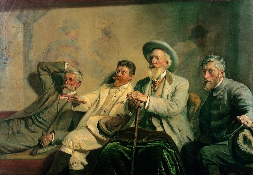Művészbírák alkotó: Michael Peter Ancher