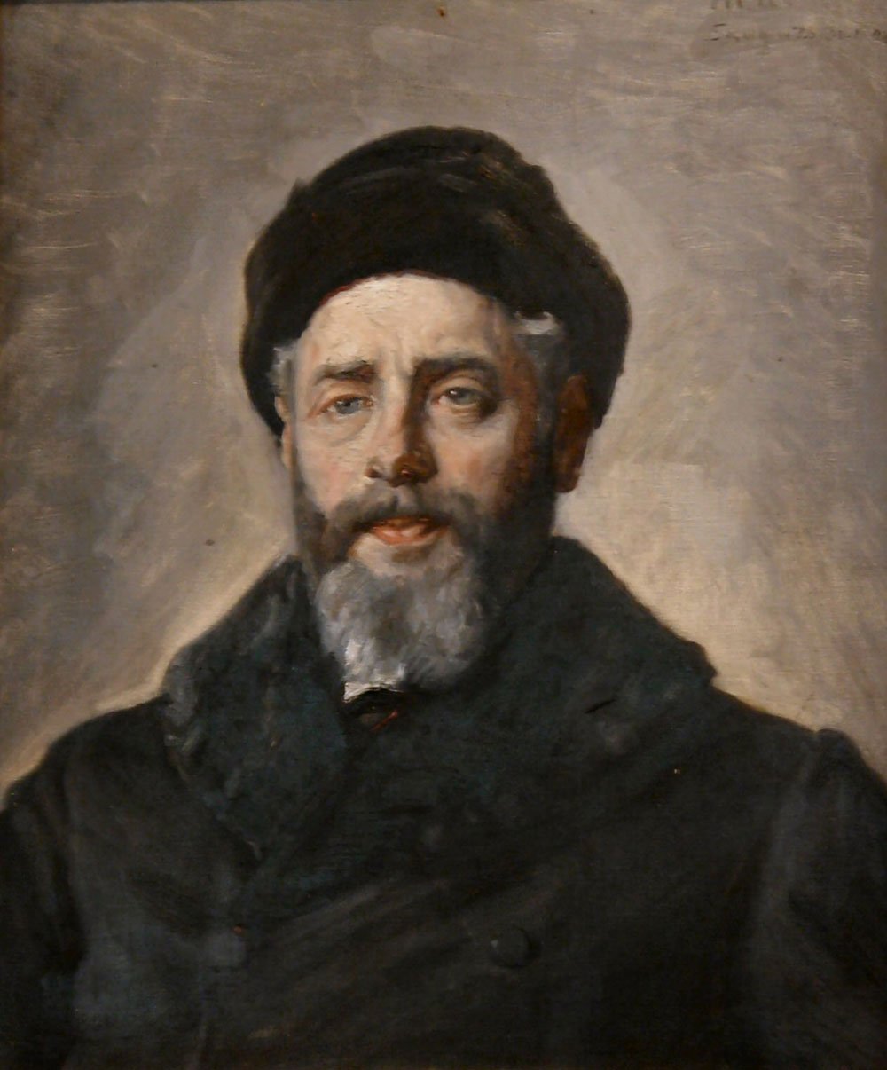 Henrik Pontoppidan alkotó: Michael Peter Ancher
