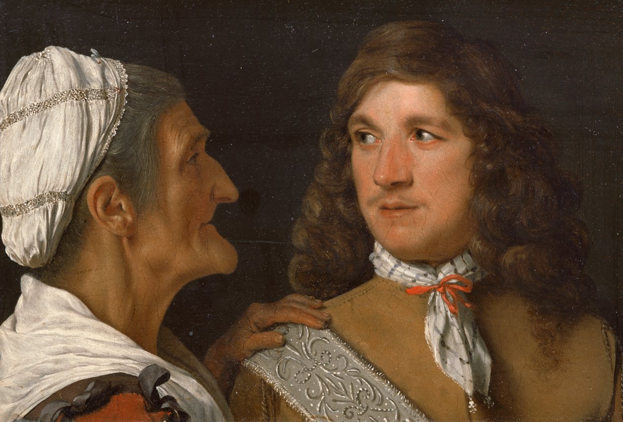 Egy fiatalember és a közbeszerzés (olaj, réz) alkotó: Michael Sweerts