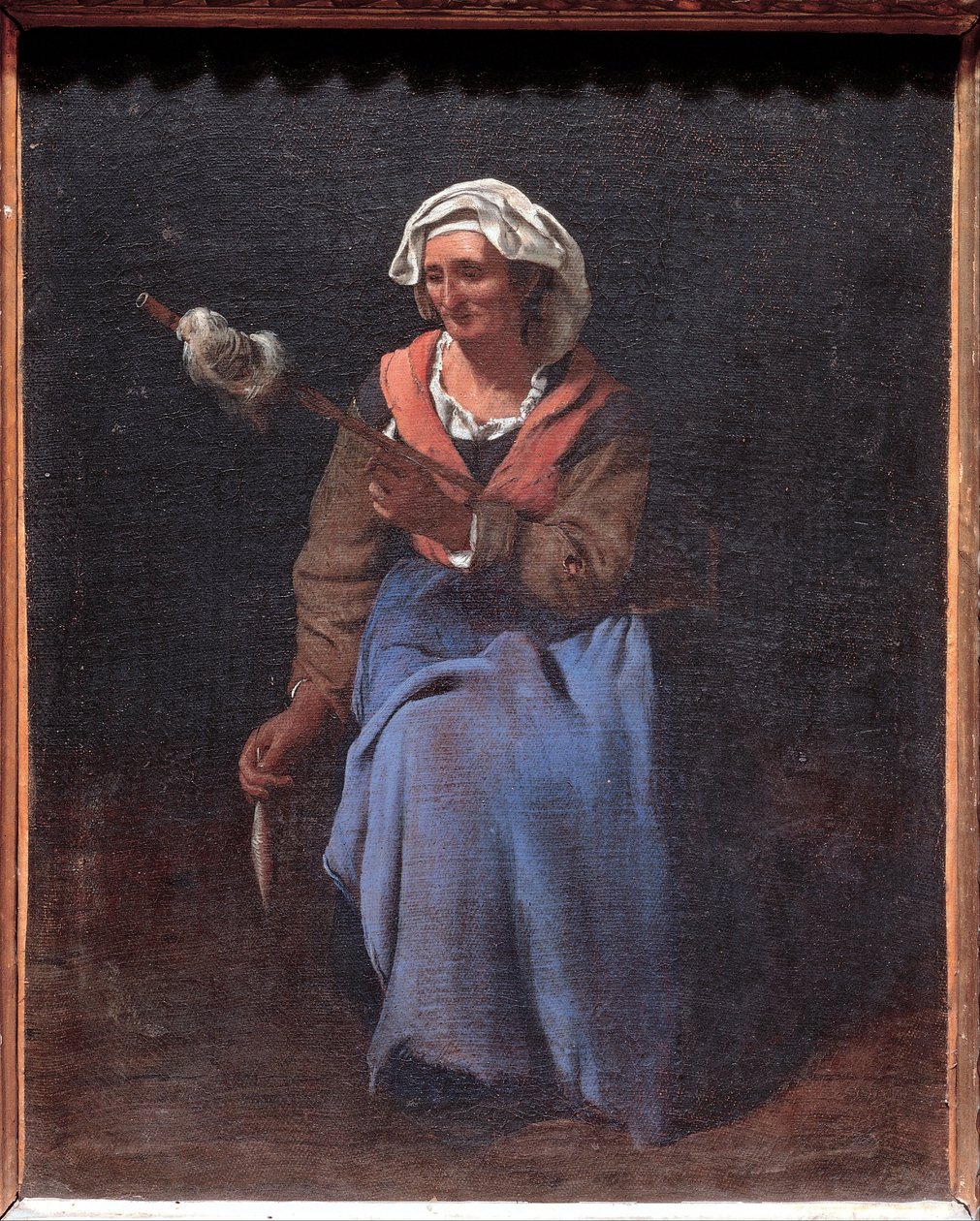 Öreg paraszt alkotó: Michael Sweerts