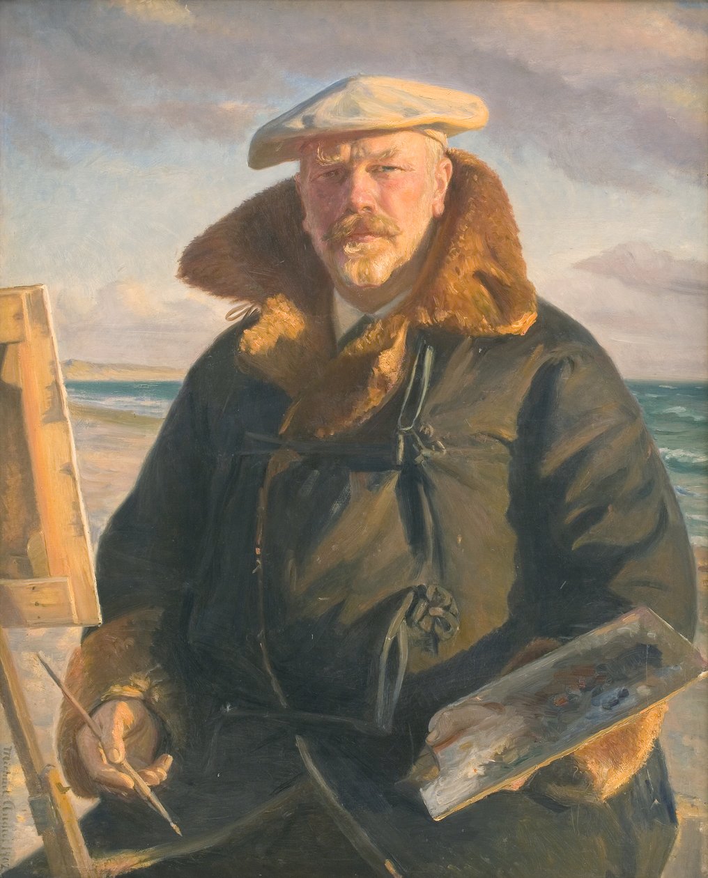 Önarckép alkotó: Michael Ancher