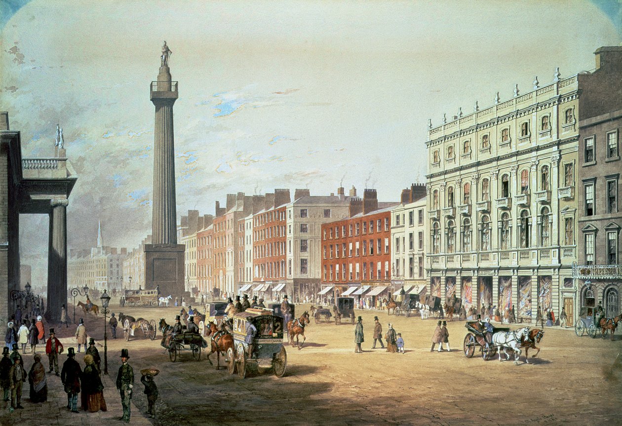 Sackville Street, Dublin alkotó: Michael Angelo Hayes