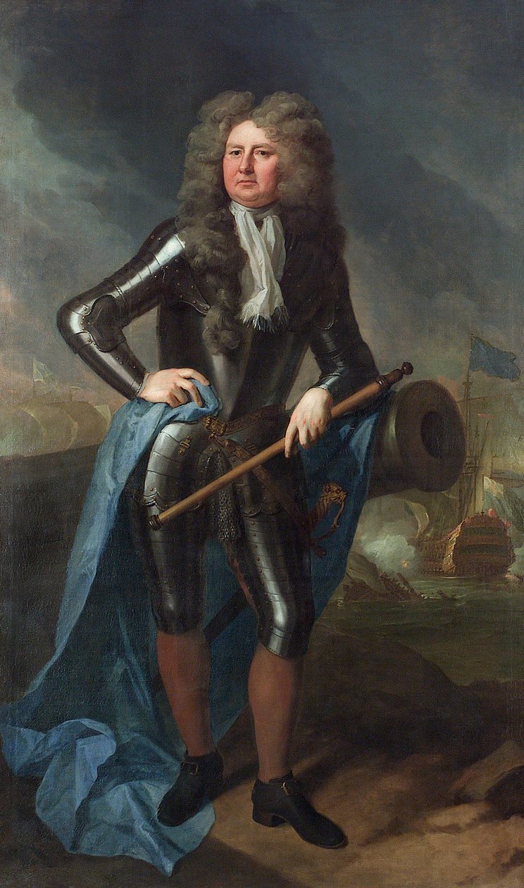 Sir Cloudesley Shovell admirális (1650-1707) alkotó: Michael Dahl