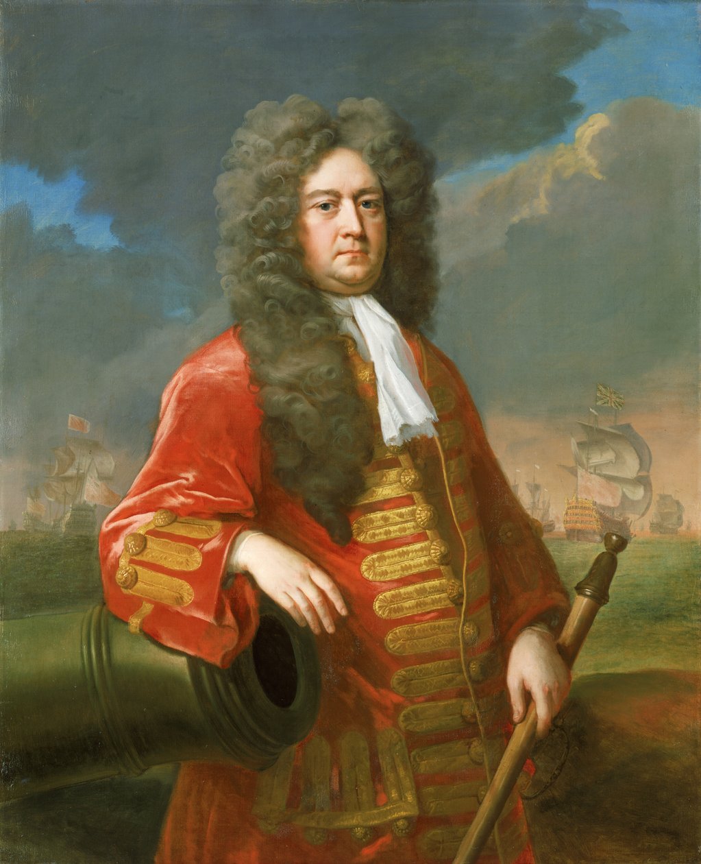 Sir George Rooke admirális (1650-1709), 1705 körül (olaj, vászon) alkotó: Michael Dahl