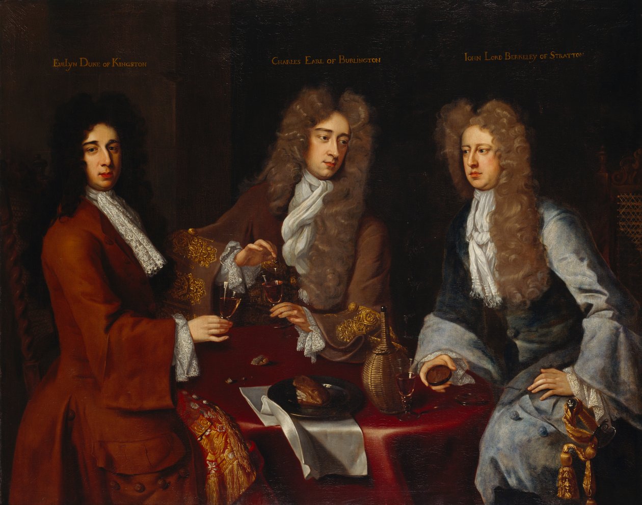Burlington grófja, Kingston-upon-Hull hercege és Berkeley báró, Stratton, 1690-es évek alkotó: Michael Dahl