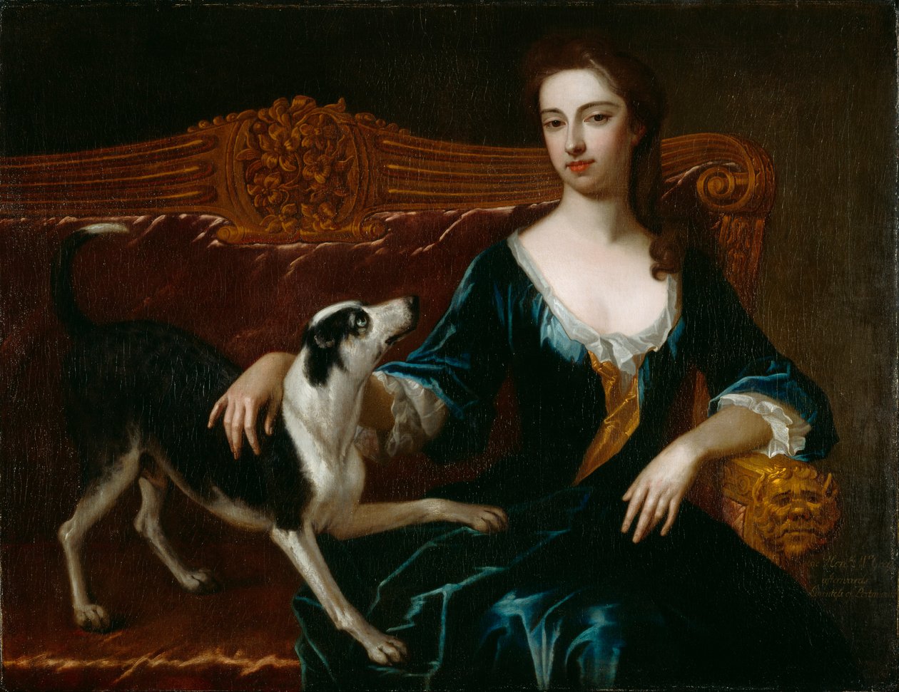 „Elizabeth Grey, később Portsmouth grófnője”, 18. század. alkotó: Michael Dahl