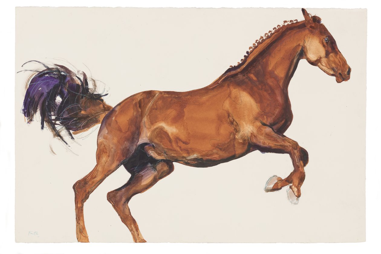 Untitled, 2018 (watercolor on paper) alkotó: Michael Frith