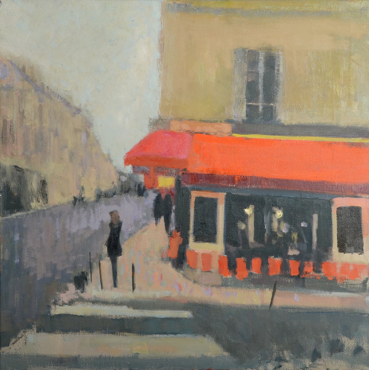 Párizs, 3. kerület, 2015 (olaj, vászon) alkotó: Michael G. Clark