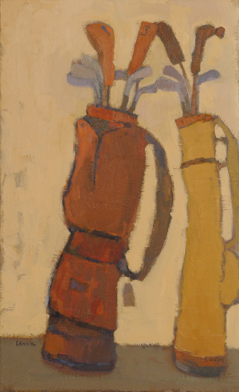 The Locker Room, 2015 (olaj, vászon) alkotó: Michael G. Clark