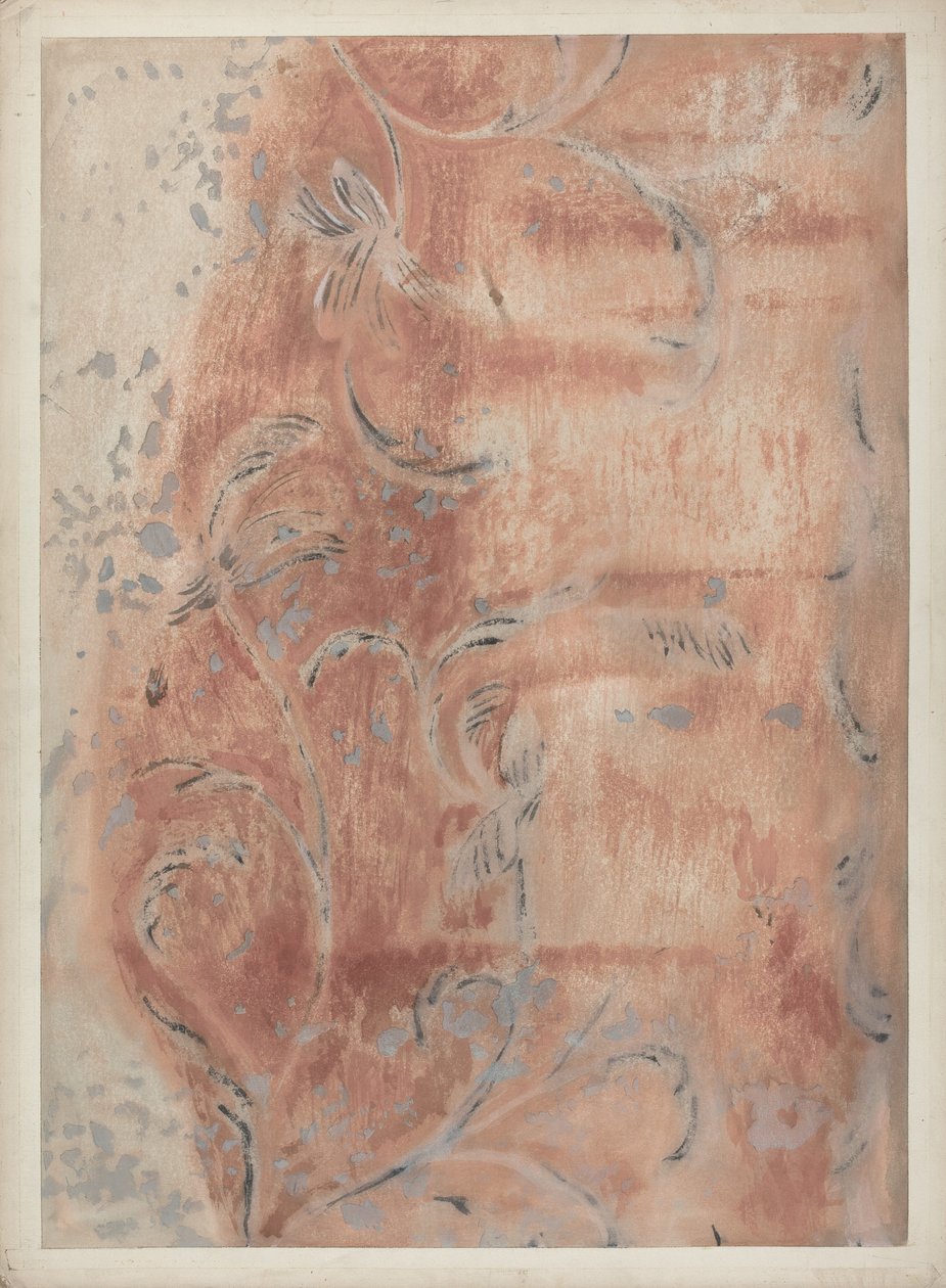 Fali dekoráció töredéke, c. 1940. alkotó: Michael Lauretano