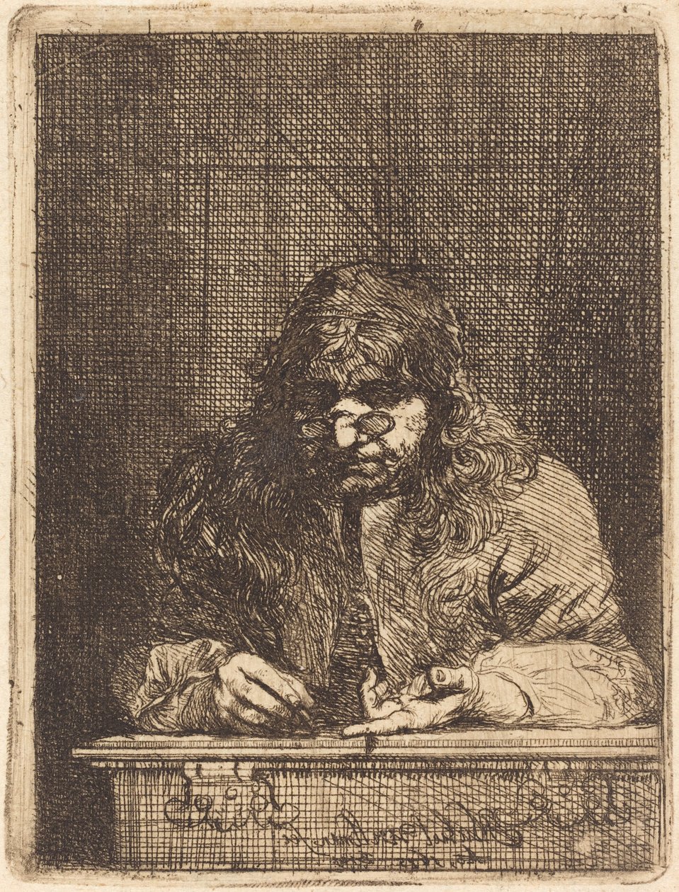 Önarckép rajz alkotó: Michael Lukas Leopold Willmann