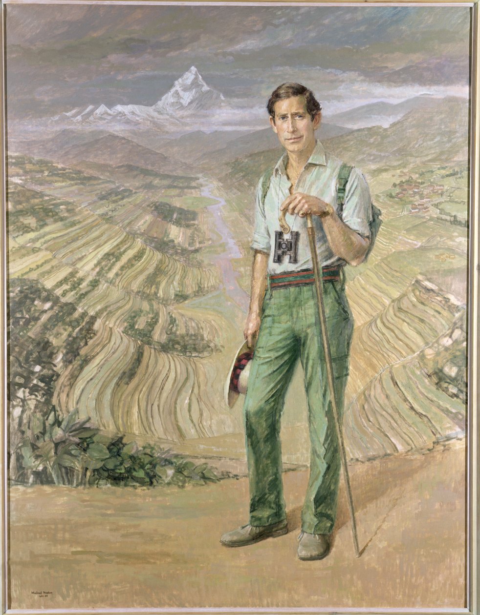 HRH A walesi herceg (sz.1948) 1982-83 (olaj, vászon) alkotó: Michael Noakes