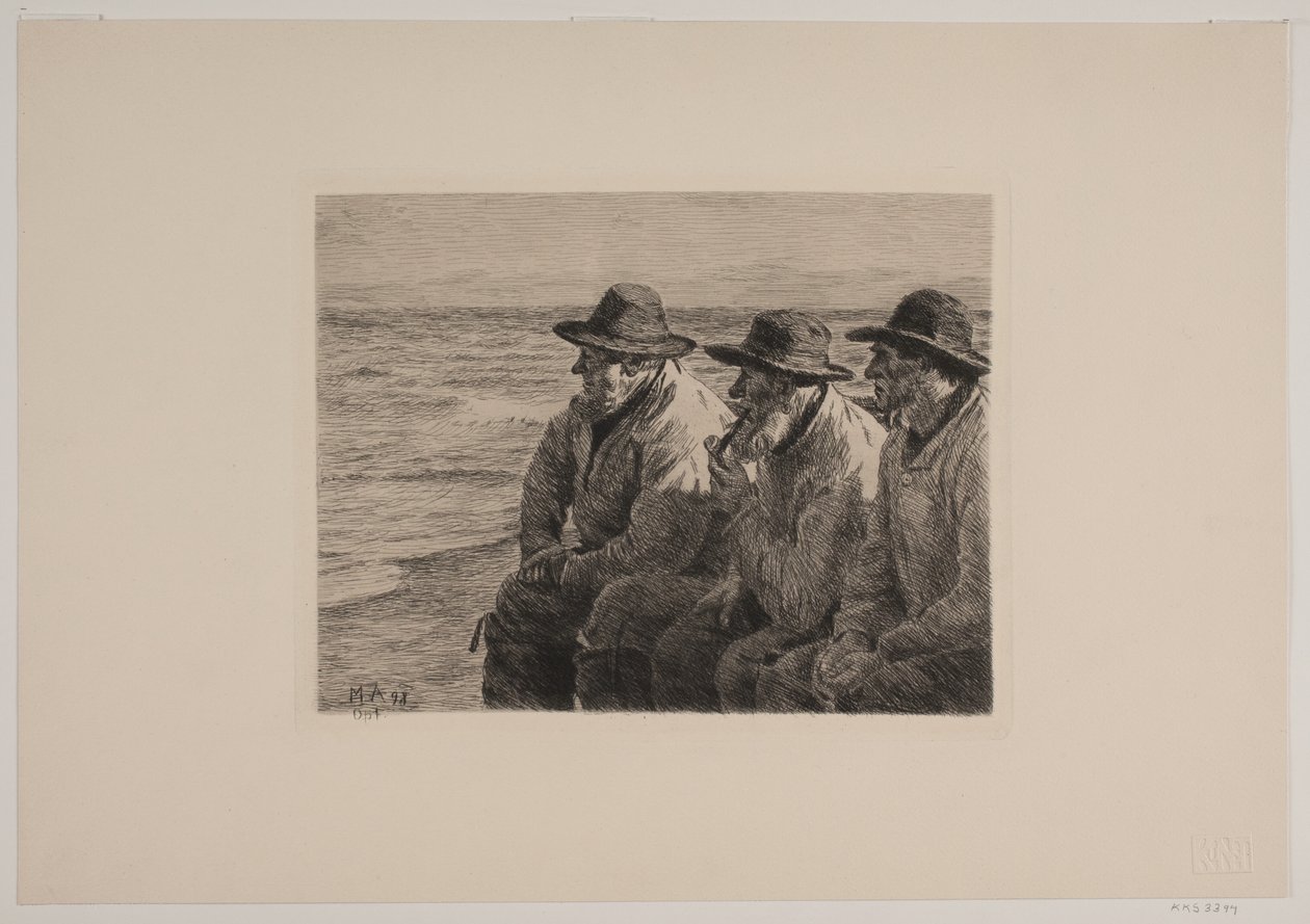 Dán: Három halász alkotó: Michael Peter Ancher