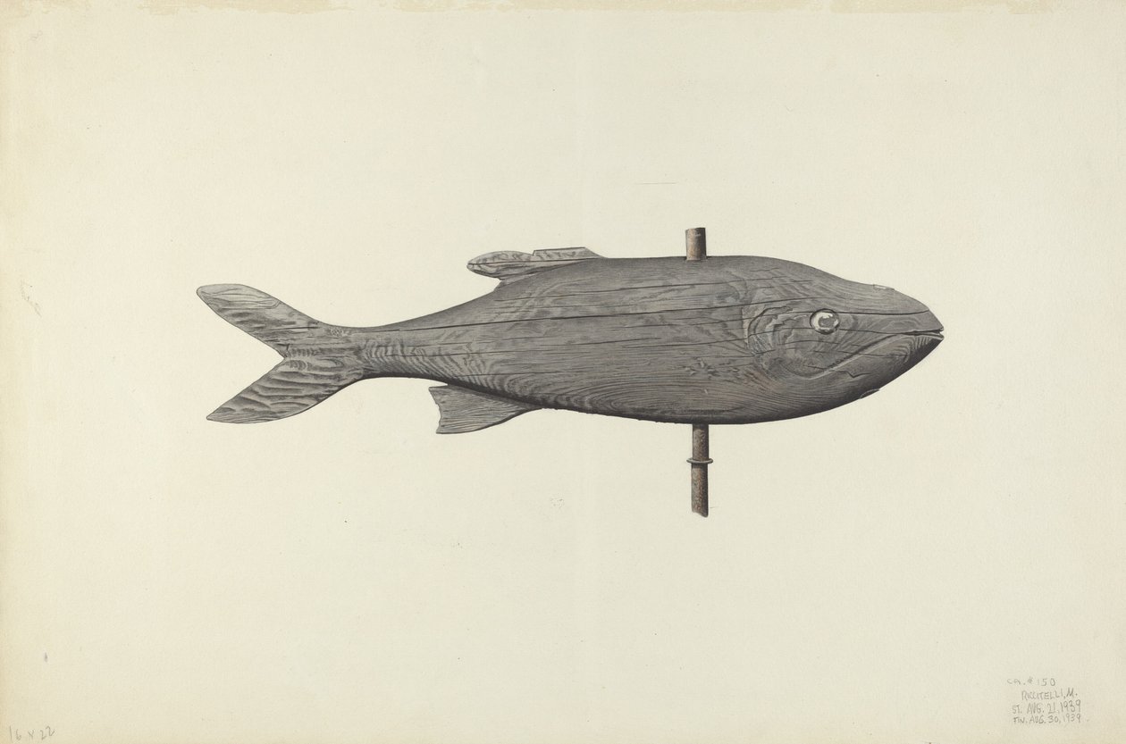 Fish Wine, 1939. alkotó: Michael Riccitelli
