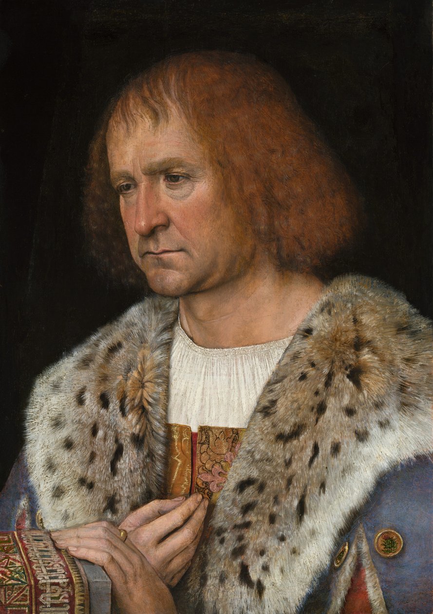 Diego de Guevara portréja, c. 15151518. alkotó: Michael Sittow