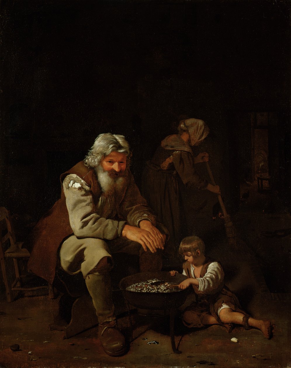 A tél allegóriája alkotó: Michael Sweerts