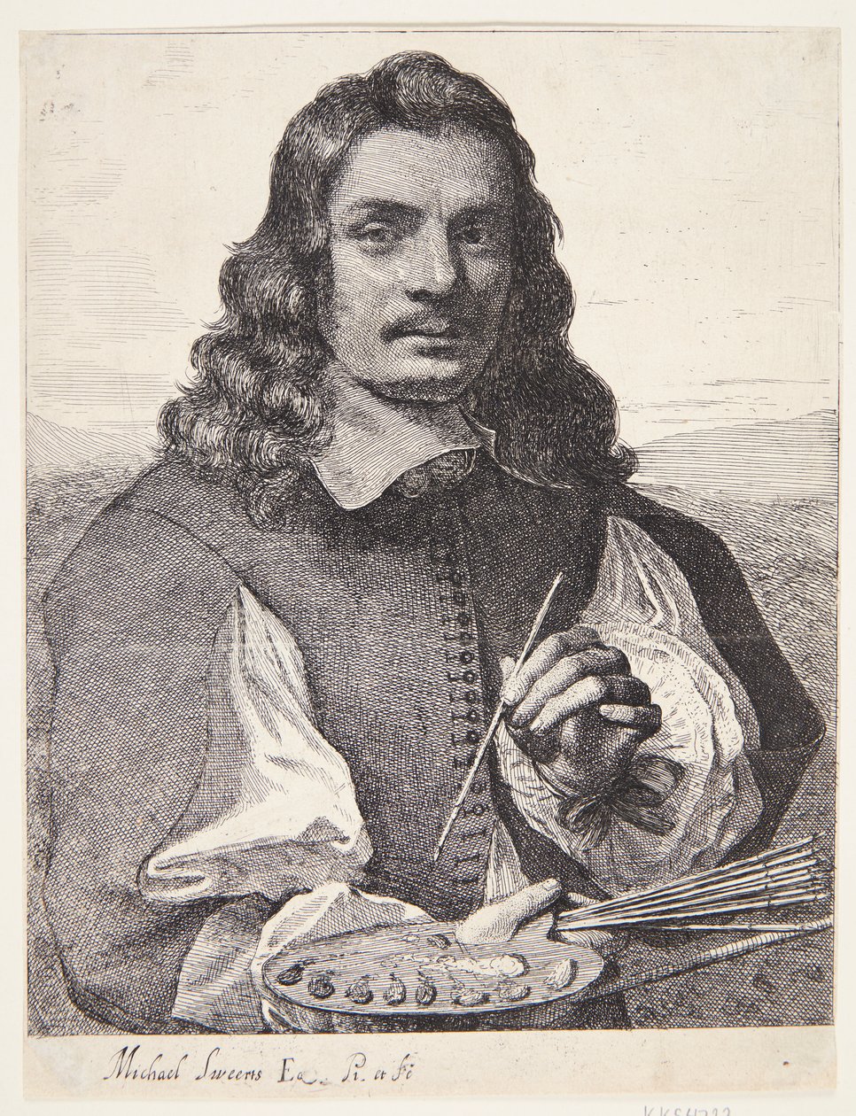 Önarckép alkotó: Michael Sweerts