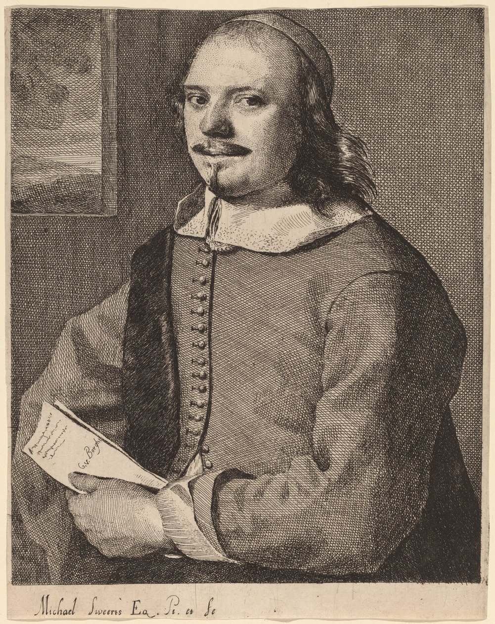 Willem van der Borcht alkotó: Michael Sweerts