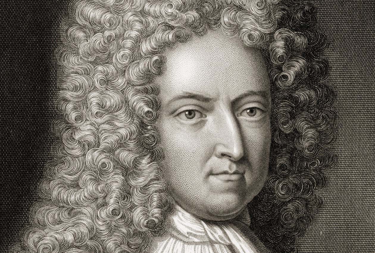 Daniel Defoe 1660-1731 Részlet, 18. század eleje alkotó: Michael Vandergucht