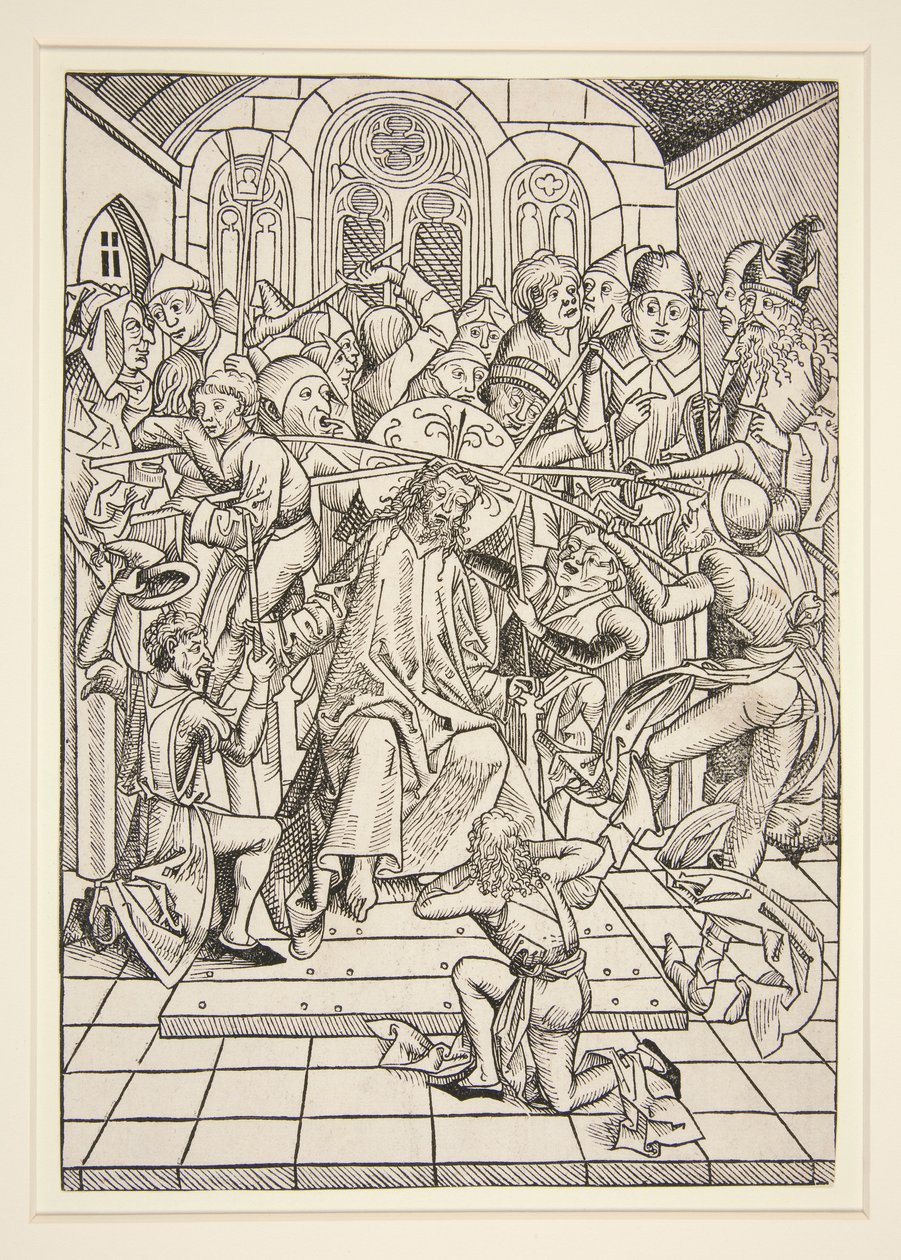 A töviskoronázás alkotó: Michael Wolgemut