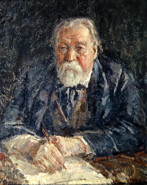 Michail Ippolitov-Ivanov (1859-1935) zeneszerző portréja 1934 alkotó: Michail Fyodorovich Shemyakin