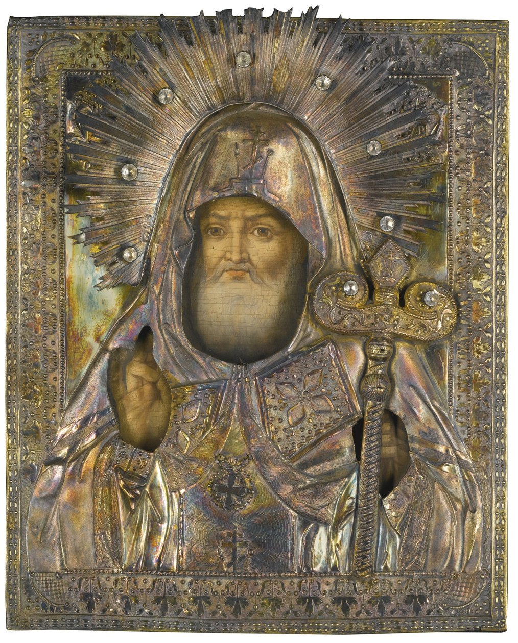 Voronyezsi Szent Mitrofán, 1835 alkotó: Michail Vasilyevich Borodulin