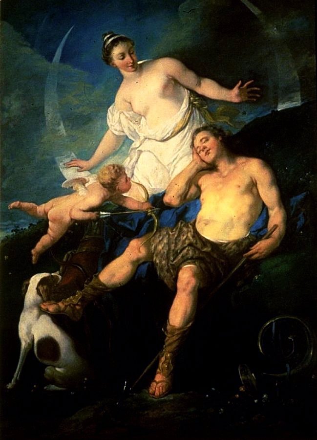 Diana és Endymion alkotó: Michel Francois Dandre Bardon