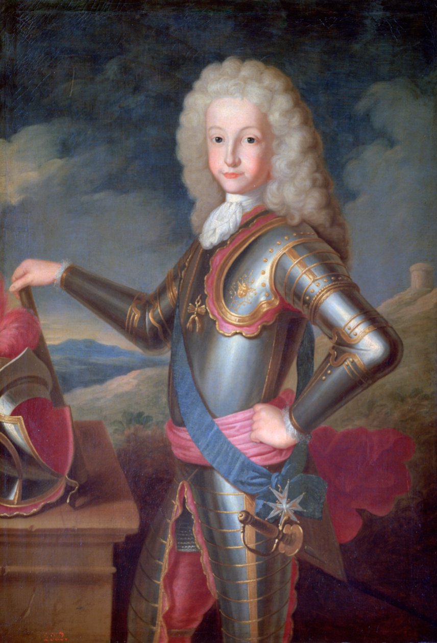 I. Lajos, Asztúria hercege, Spanyolország királya, 1700-1730 alkotó: Michel Ange Houasse