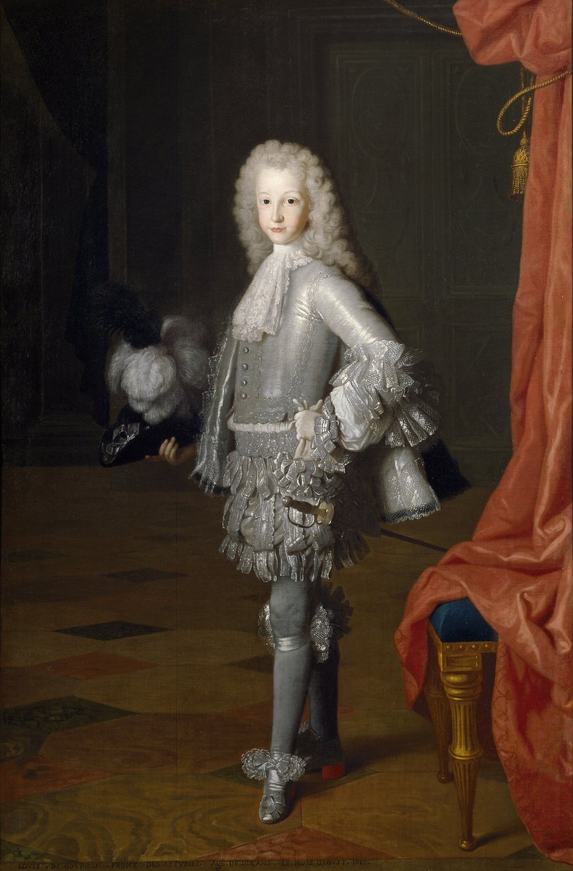 I. Lajos Asztúria hercegeként, 1717 alkotó: Michel Ange Houasse