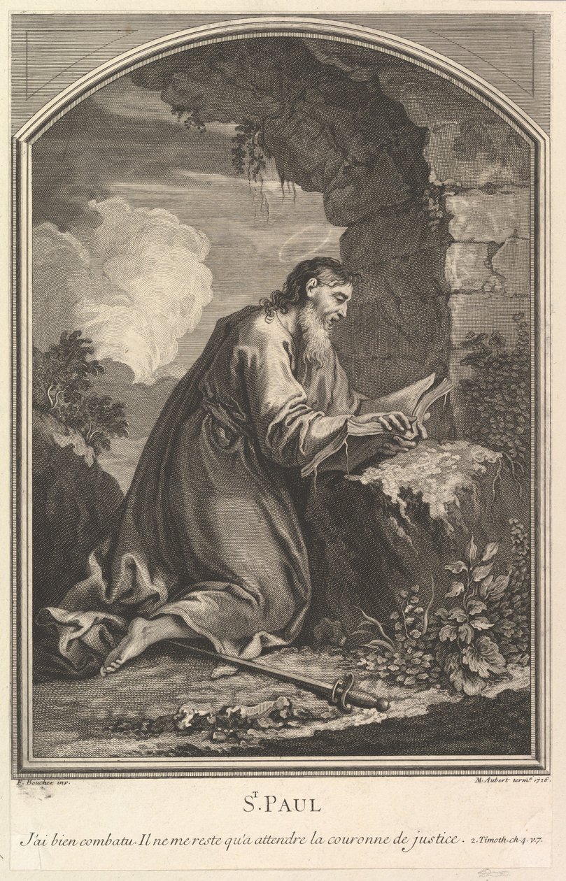 Szent Pál, 1726. alkotó: Michel Aubert