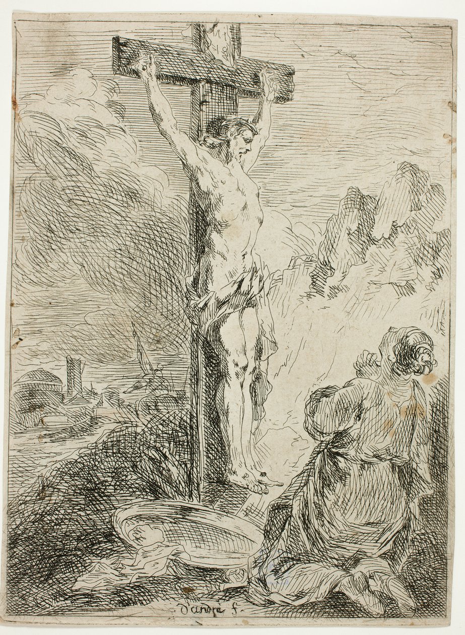 Krisztus a kereszten alkotó: Michel Francois Dandre Bardon