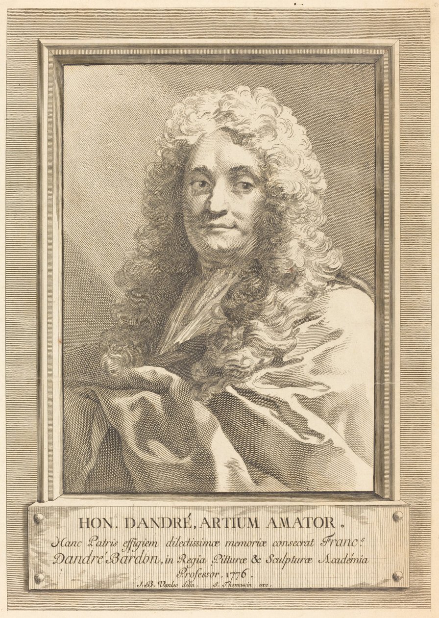 A művész apjának portréja alkotó: Michel François Dandré Bardon after Jean Baptiste Van Loo