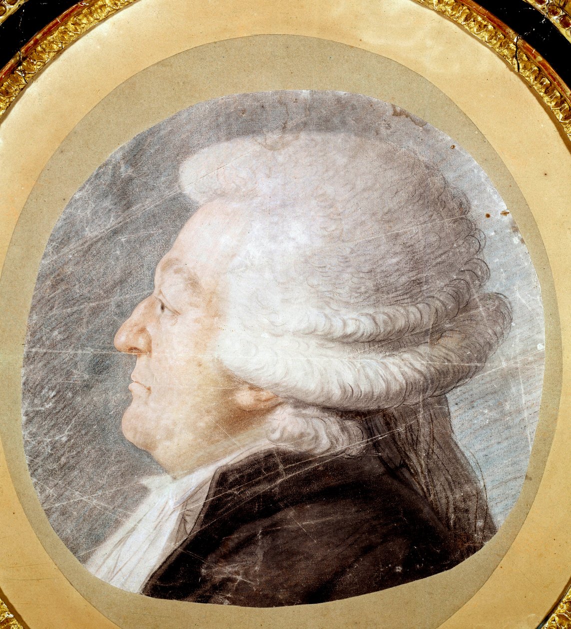 Honore Gabriel (Honore-Gabriel) Riqueti, Mirabeau grófjának (1749-1791) portréja a Harmadik Állam képviselőjének jelmezében 1789-ben. Michel Honore Bounieu (1740-1814) rajza alkotó: Michel Honore Bounieu
