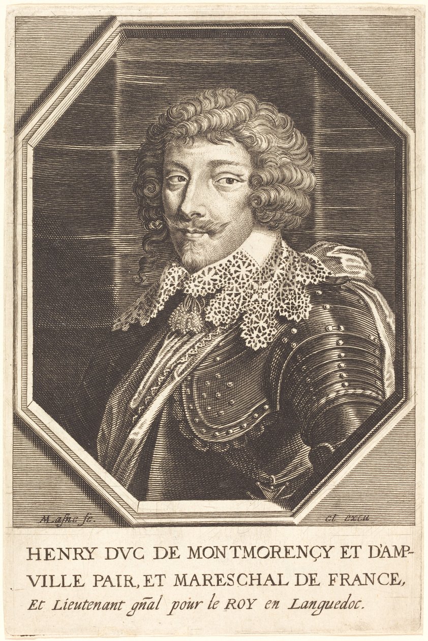 II. Henrik, Montmorency hercege alkotó: Michel Lasne