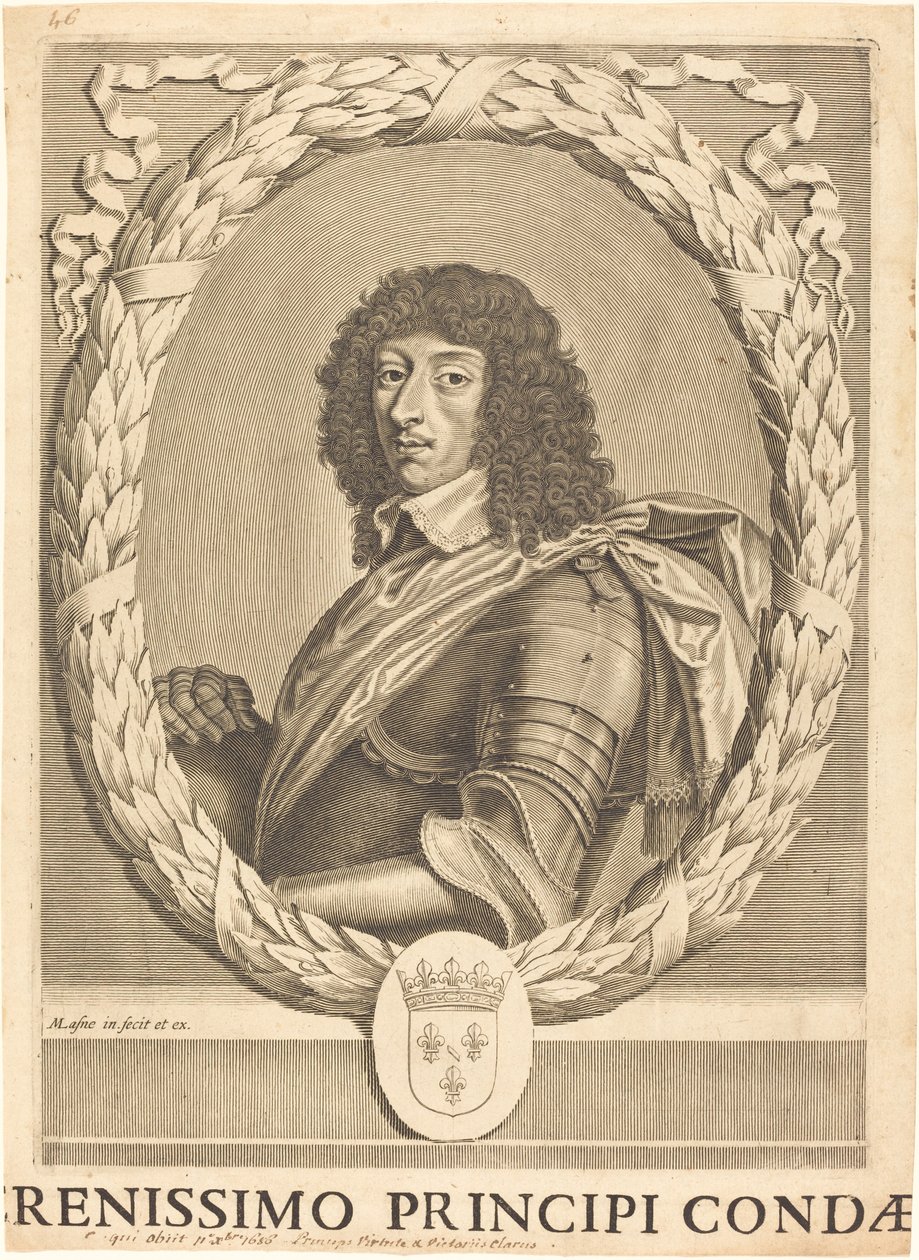 Bourboni Lajos II alkotó: Michel Lasne