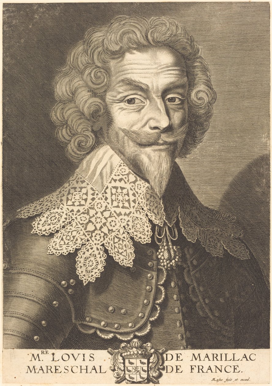 Louis de Marillac, Beaufort hercege alkotó: Michel Lasne