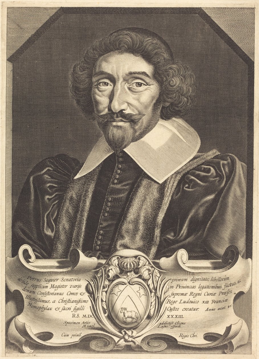 Pierre Seguier alkotó: Michel Lasne