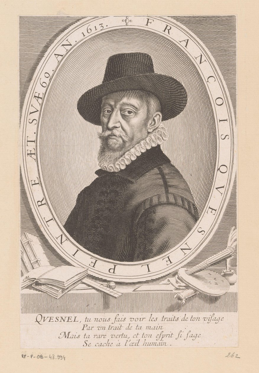 François Quesnel portréja alkotó: Michel Lasne