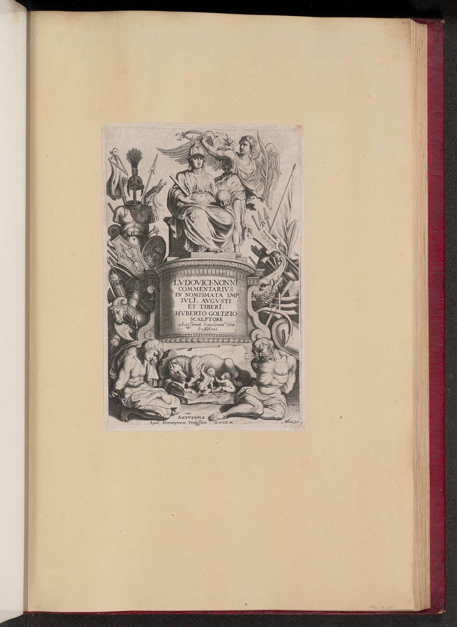 Címlap Ludovicus Nonniushoz, Kommentár az érmekhez alkotó: Michel Lasne after Sir Peter Paul Rubens
