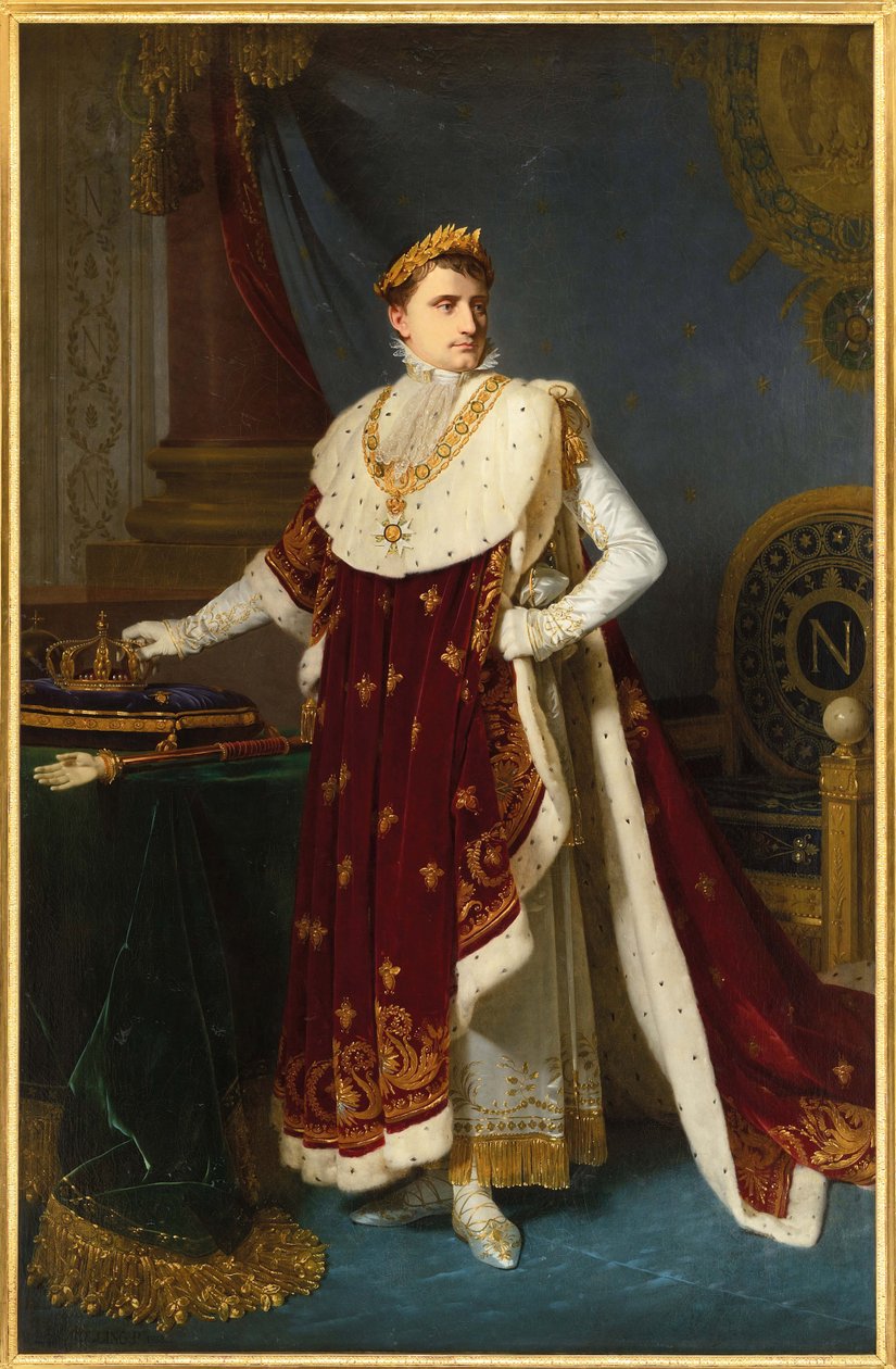 I. Bonaparte Napóleon császár portréja alkotó: Michel Martin Drolling