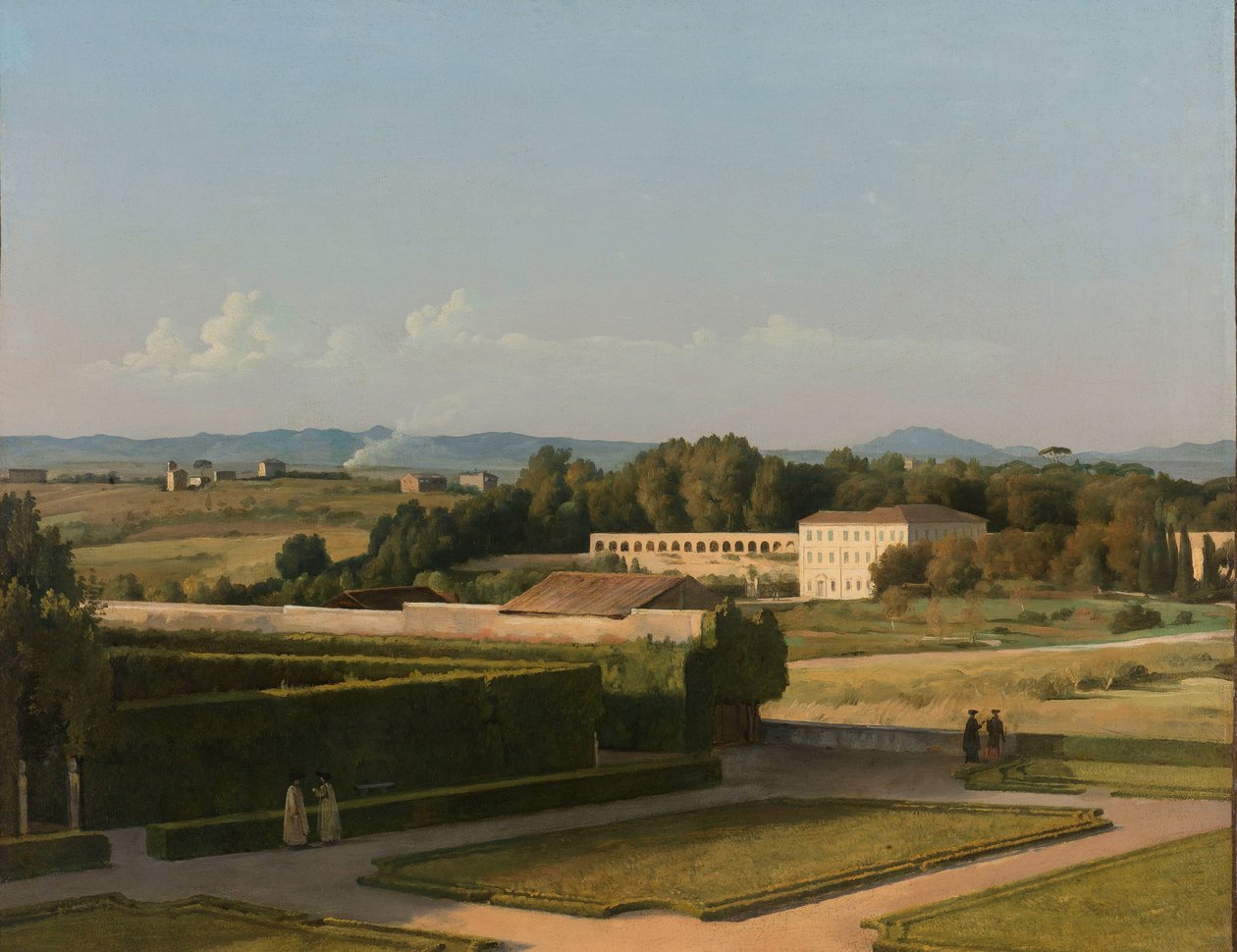 Kilátás a Villa Medici kertjére Kilátás a Villa Medici kertjére alkotó: Michel Martin Drolling