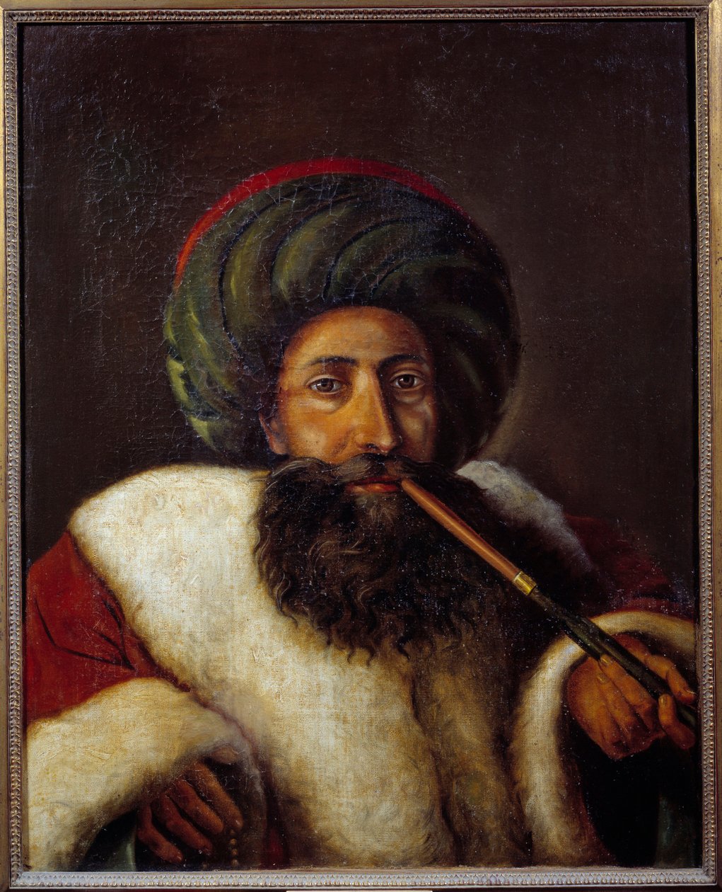 El Seyd Khalil Bekry (Elbekri), sejk és a kairói nagy díván tagja portréja. Michele Rigo (1770-1815) festménye alkotó: Michel Rigo