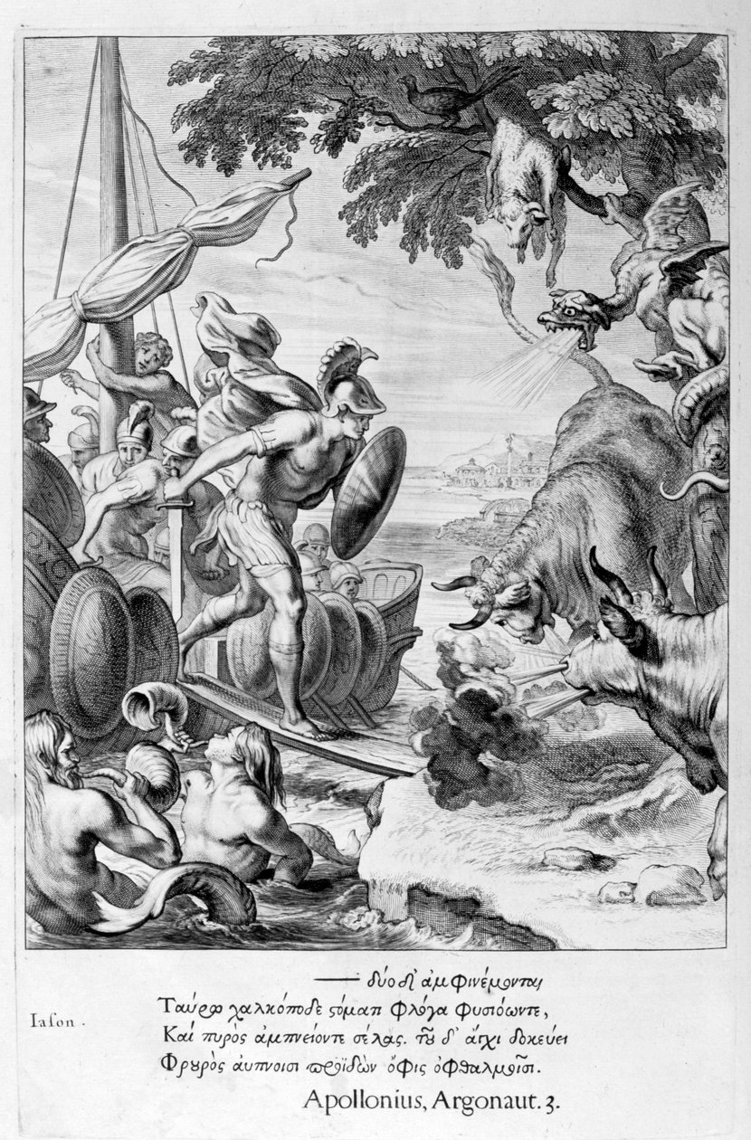 Jason és az argonauták, 1655 alkotó: Michel de Marolles