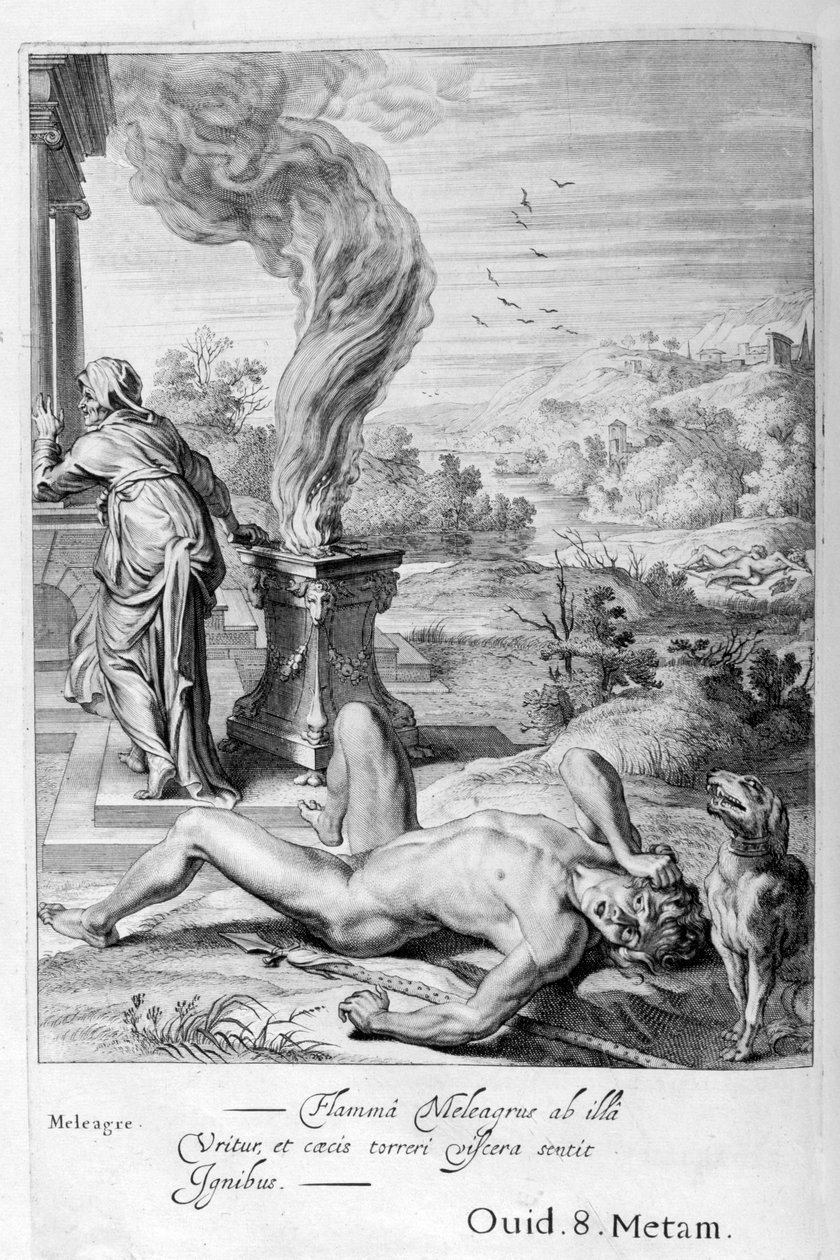 Meleager, 1655 alkotó: Michel de Marolles