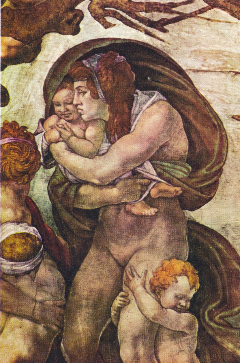 Özönvíz, részlet alkotó: Michelangelo Merisi Caravaggio